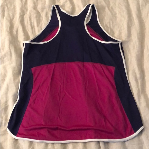 NWOT Pink and purple Nike drifit workout tank - Picture 2 of 4